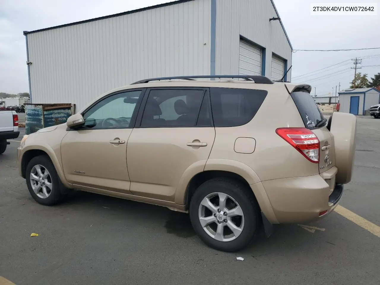 2T3DK4DV1CW072642 2012 Toyota Rav4 Limited