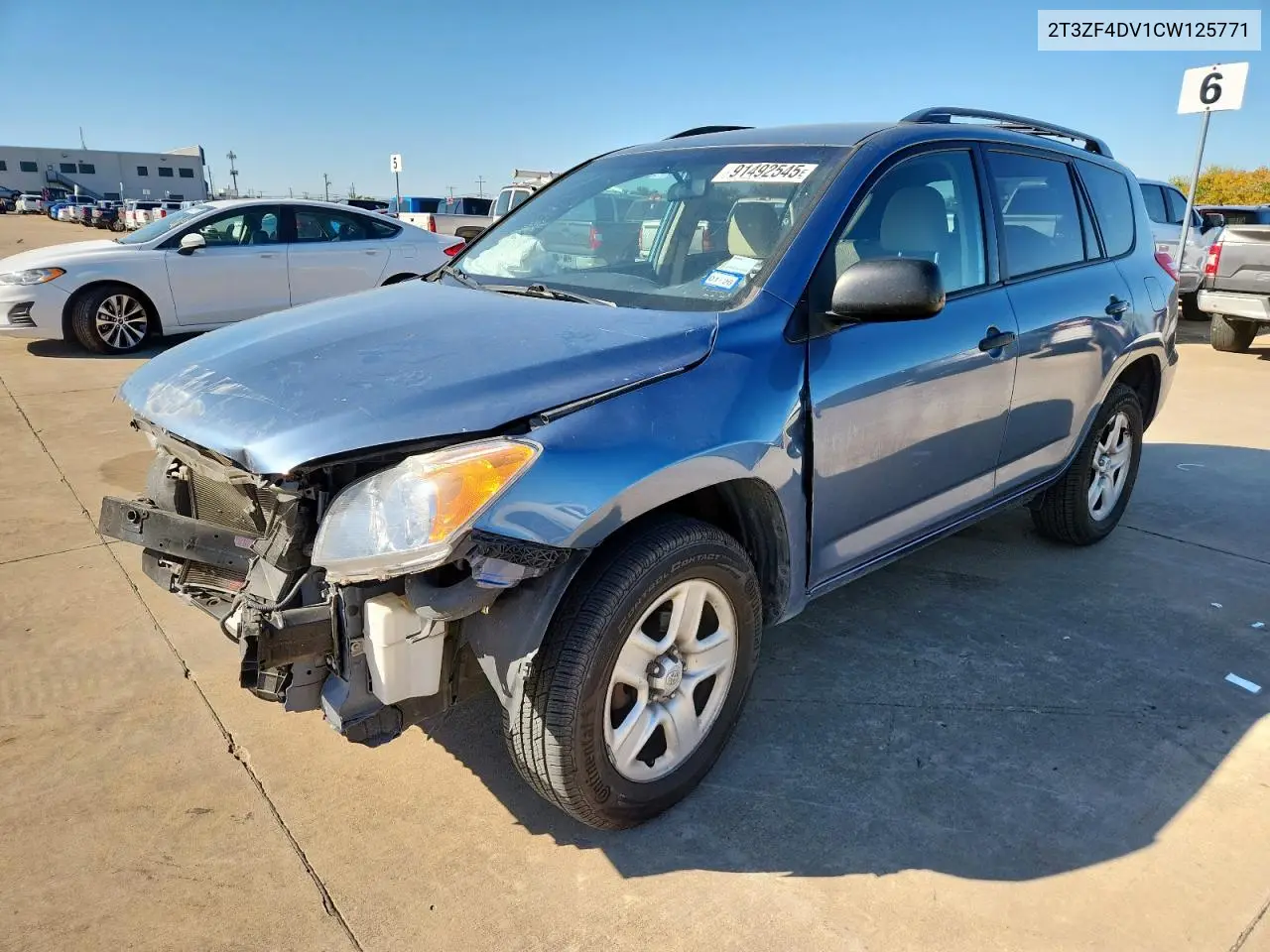 2T3ZF4DV1CW125771 2012 Toyota Rav4