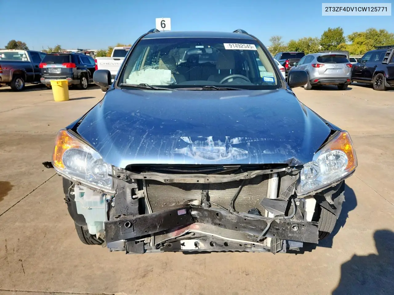 2T3ZF4DV1CW125771 2012 Toyota Rav4