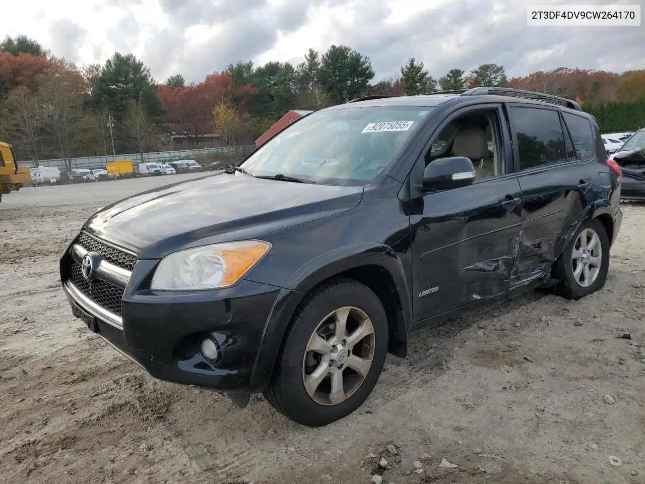 2T3DF4DV9CW264170 2012 Toyota Rav4 Limited