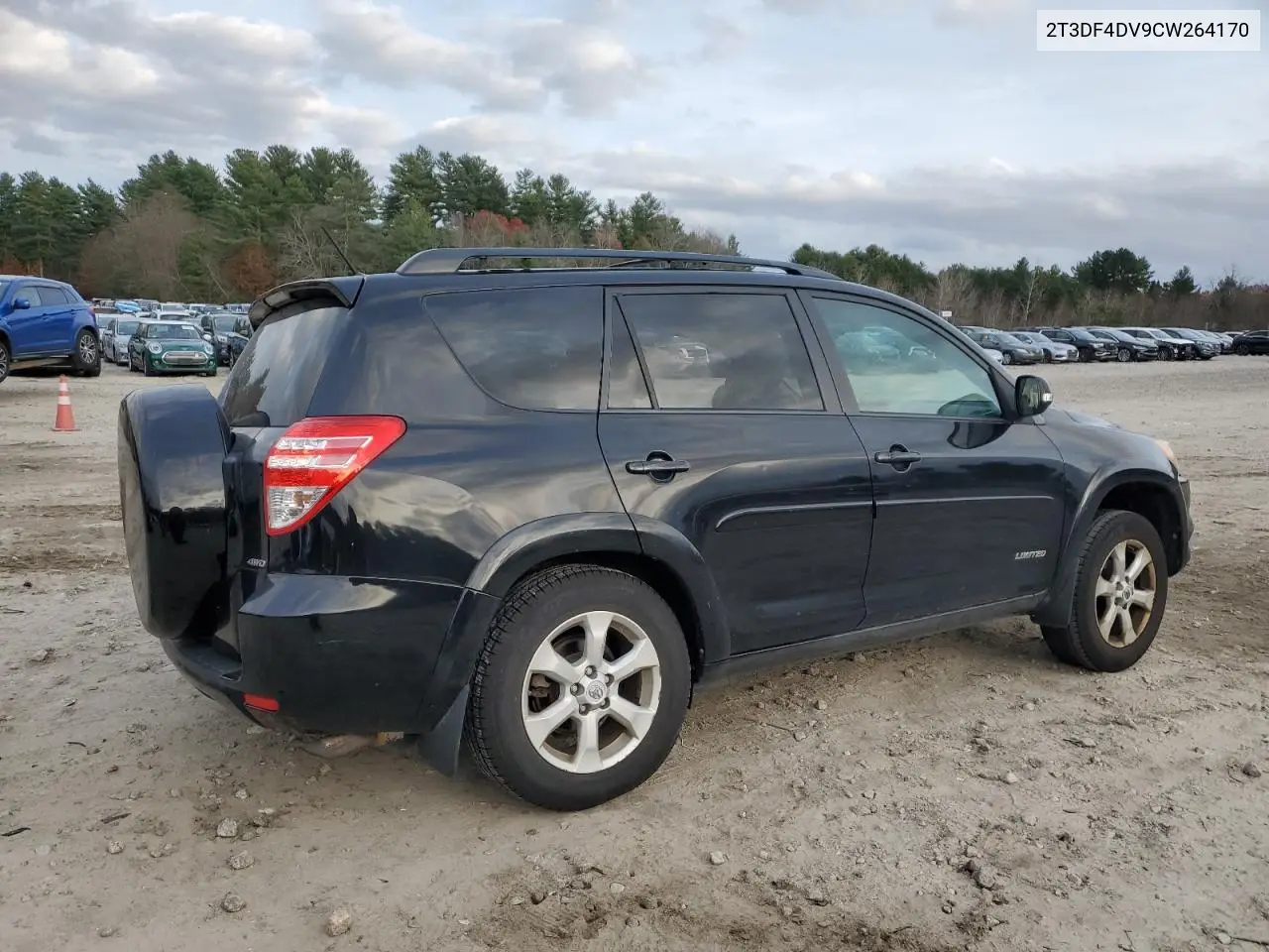 2T3DF4DV9CW264170 2012 Toyota Rav4 Limited