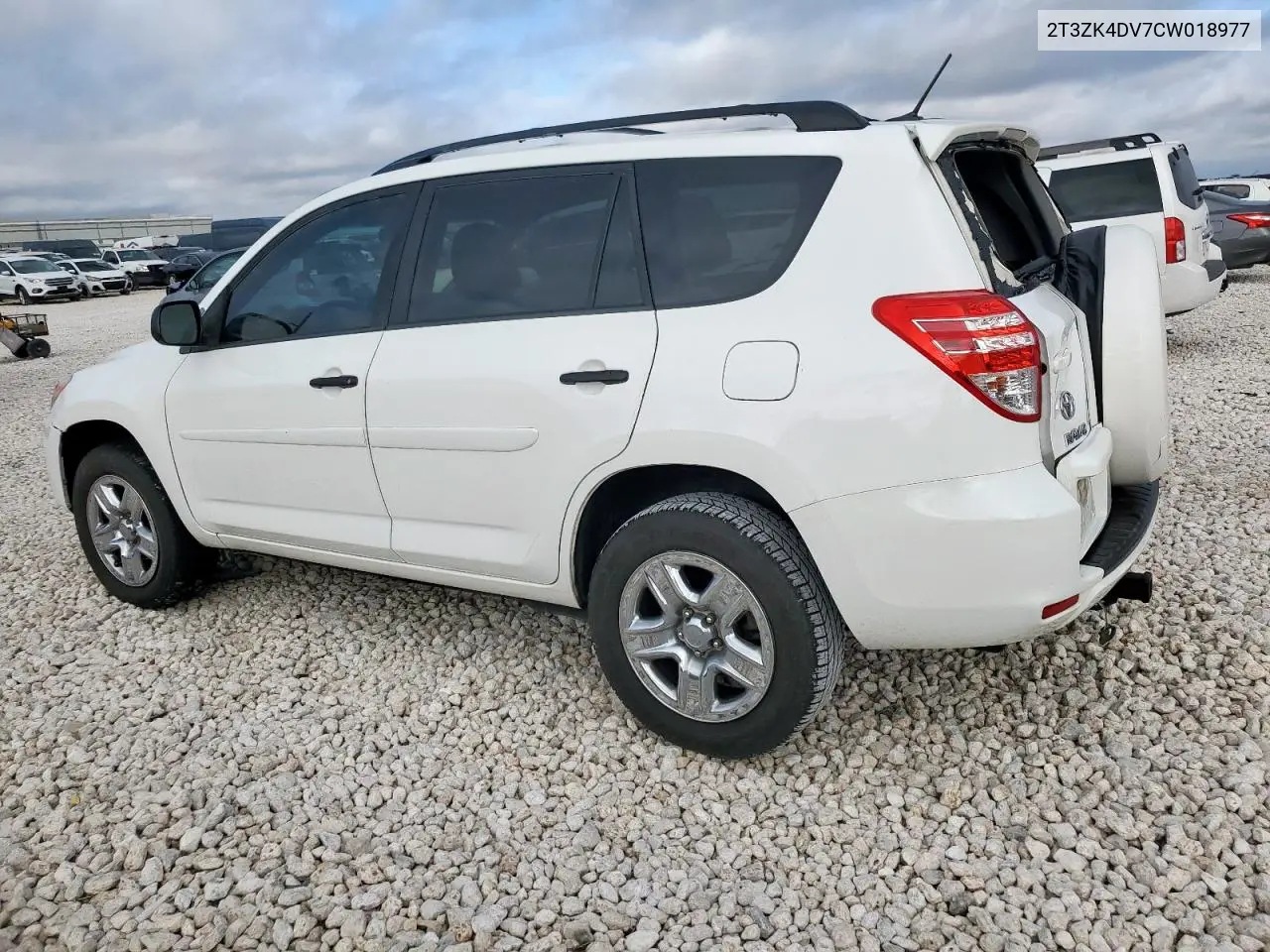 2T3ZK4DV7CW018977 2012 Toyota Rav4