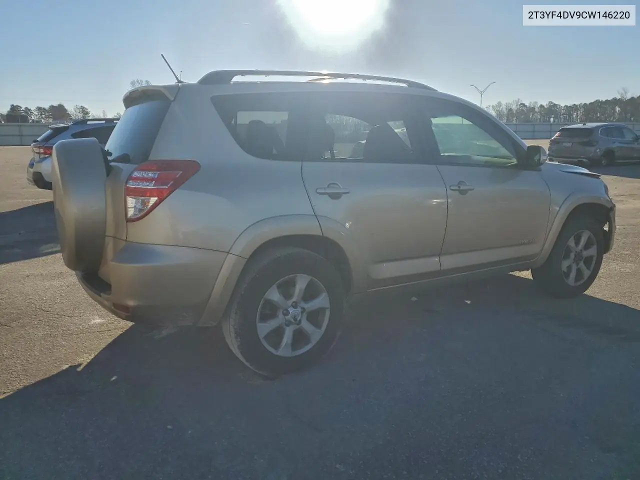 2T3YF4DV9CW146220 2012 Toyota Rav4 Limited