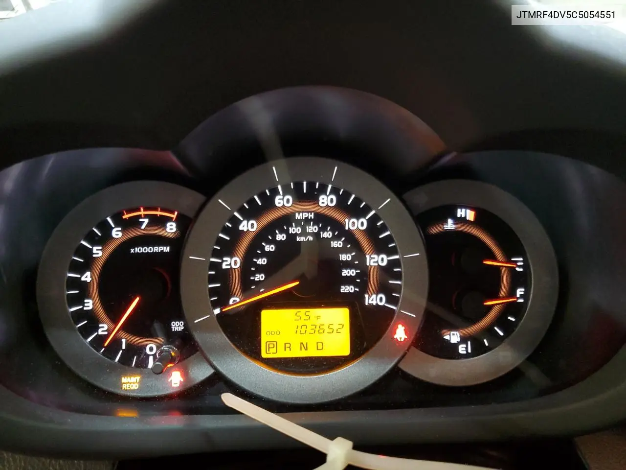 JTMRF4DV5C5054551 2012 Toyota Rav4 Sport
