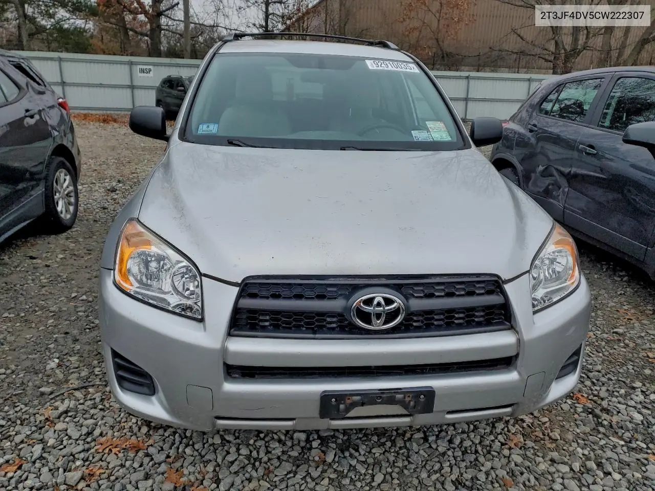 2T3JF4DV5CW222307 2012 Toyota Rav4