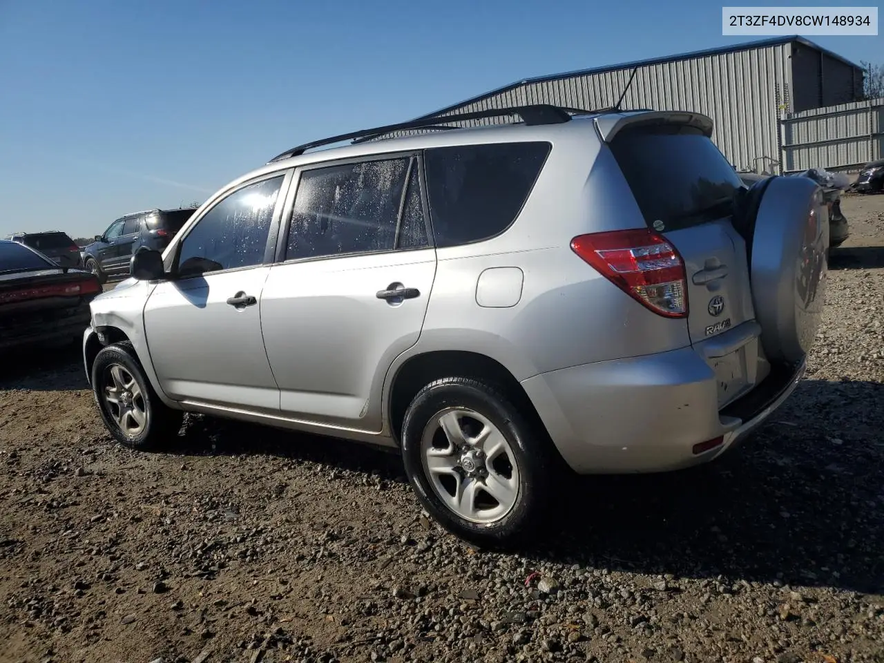2T3ZF4DV8CW148934 2012 Toyota Rav4