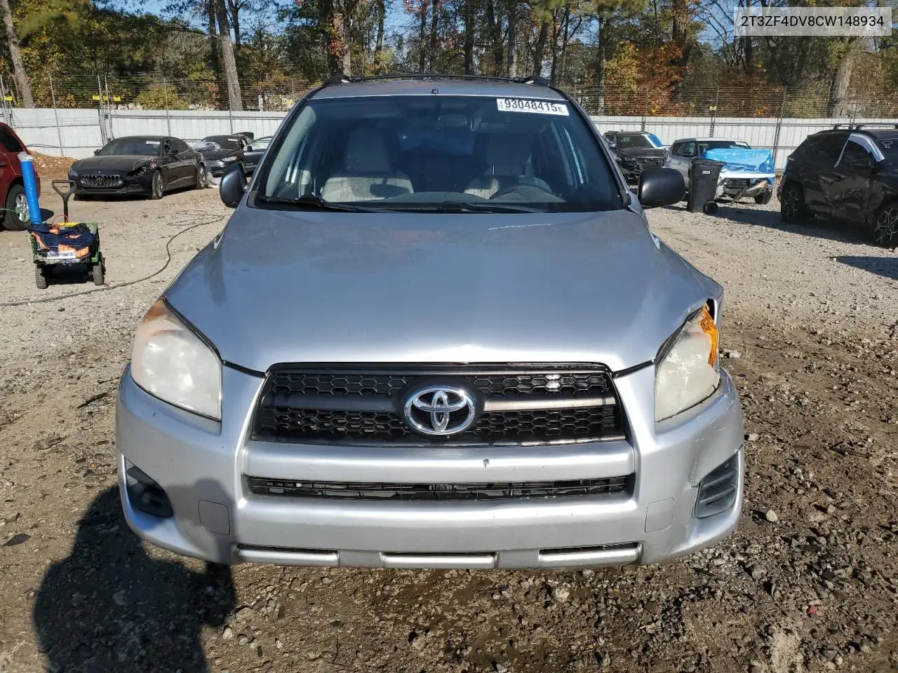 2T3ZF4DV8CW148934 2012 Toyota Rav4