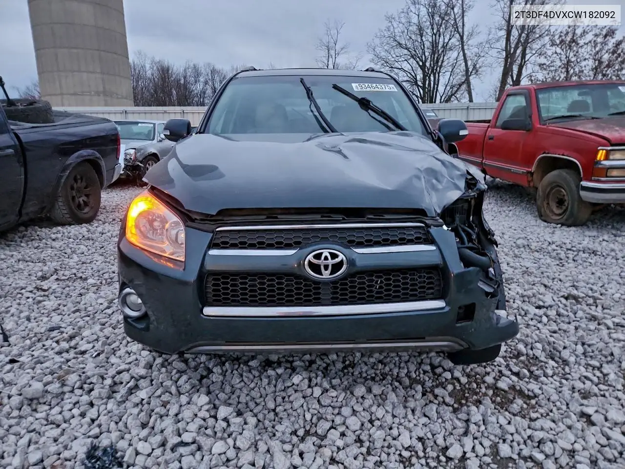 2T3DF4DVXCW182092 2012 Toyota Rav4 Limited