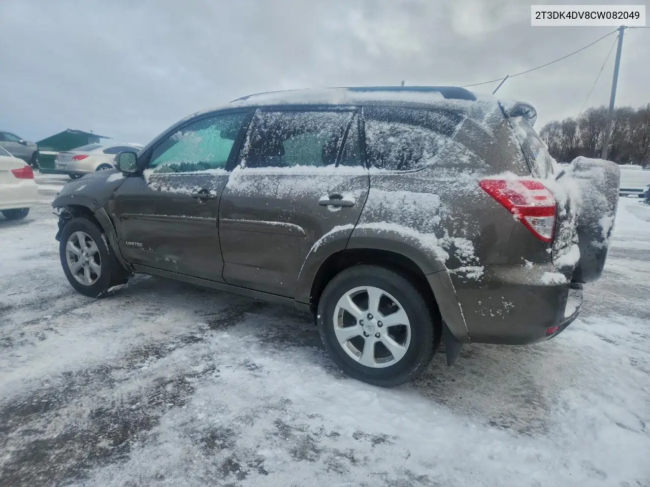 2T3DK4DV8CW082049 2012 Toyota Rav4 Limited