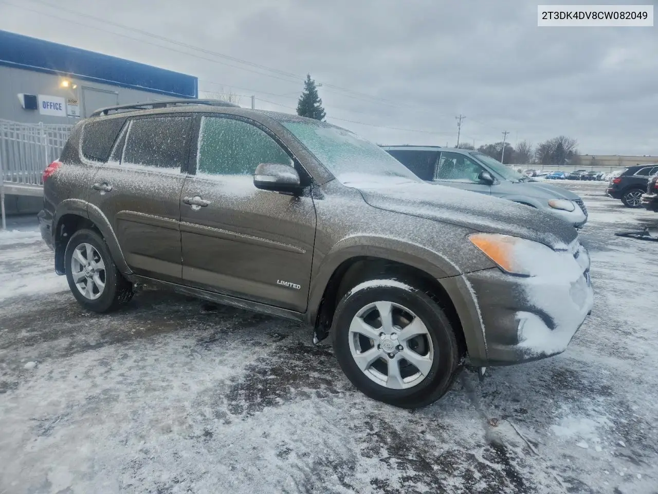 2T3DK4DV8CW082049 2012 Toyota Rav4 Limited