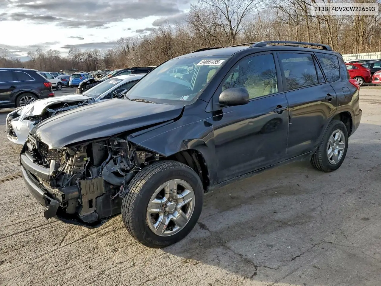2T3BF4DV2CW226593 2012 Toyota Rav4