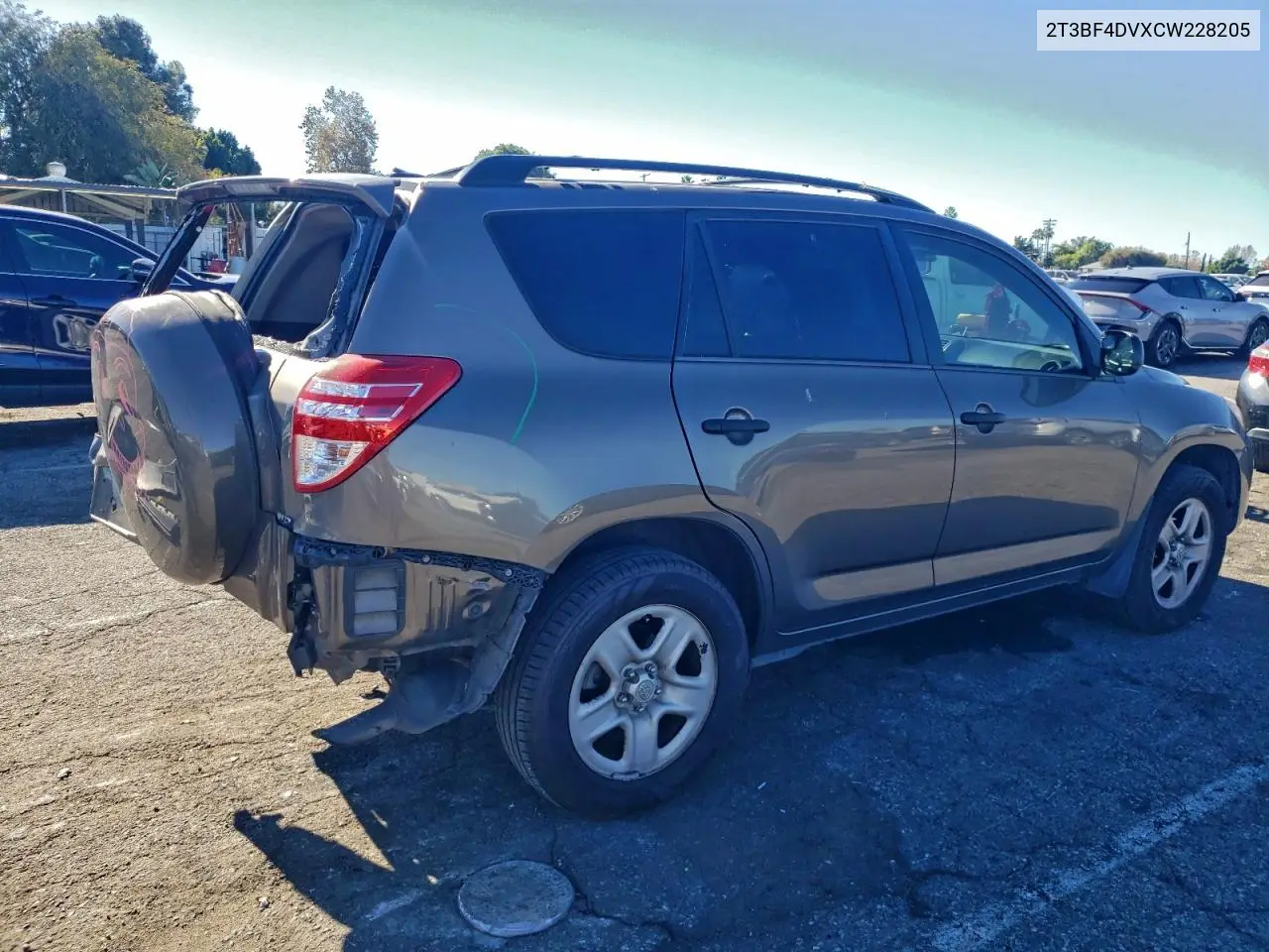 2T3BF4DVXCW228205 2012 Toyota Rav4