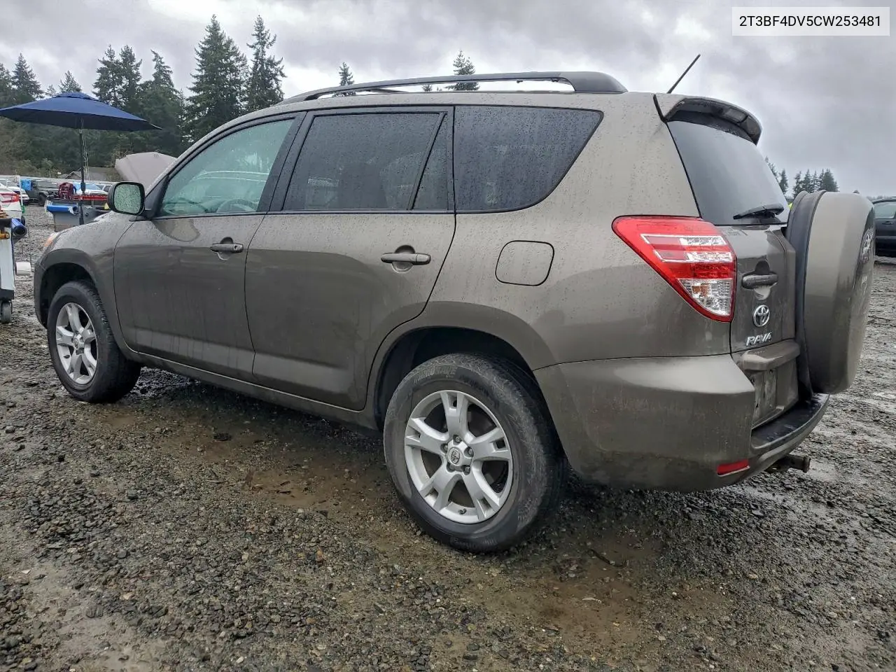 2T3BF4DV5CW253481 2012 Toyota Rav4