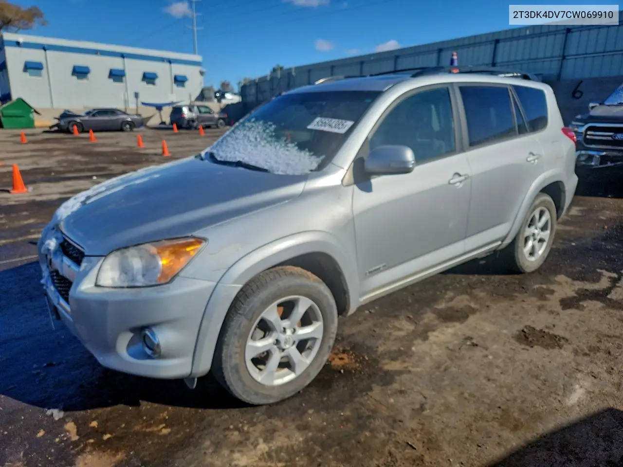 2T3DK4DV7CW069910 2012 Toyota Rav4 Limited
