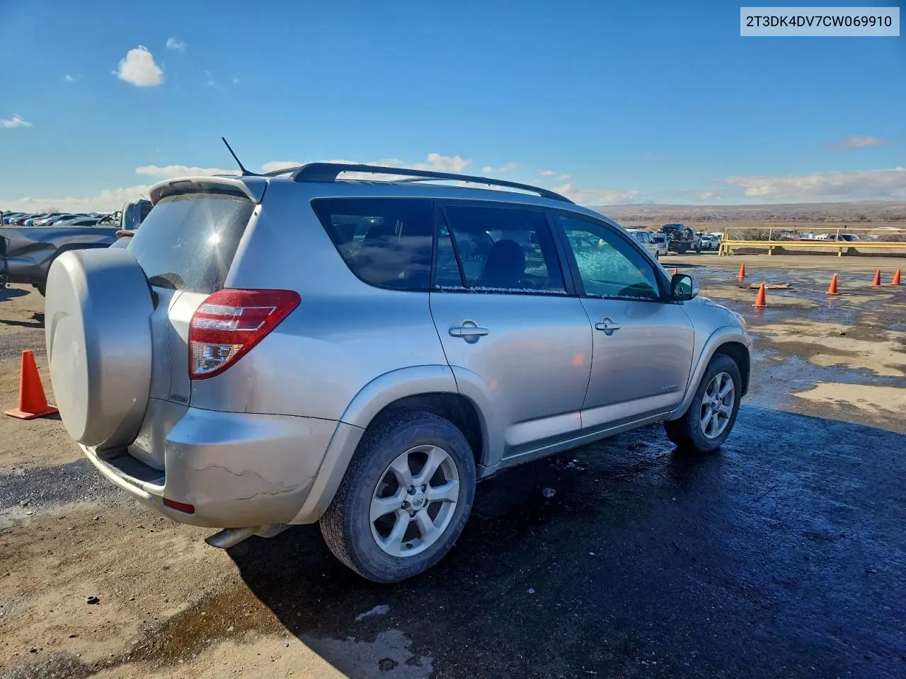 2T3DK4DV7CW069910 2012 Toyota Rav4 Limited