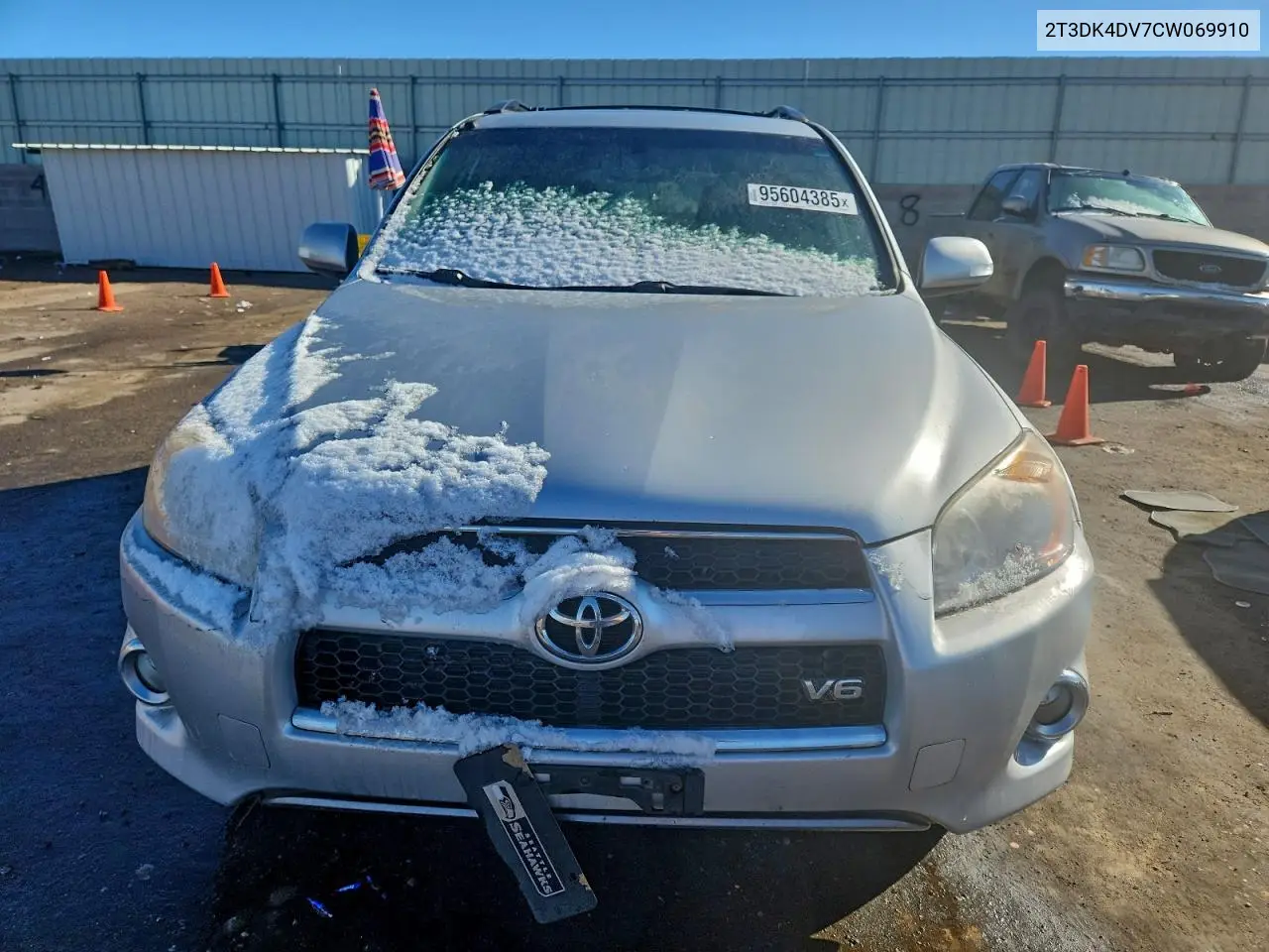 2T3DK4DV7CW069910 2012 Toyota Rav4 Limited
