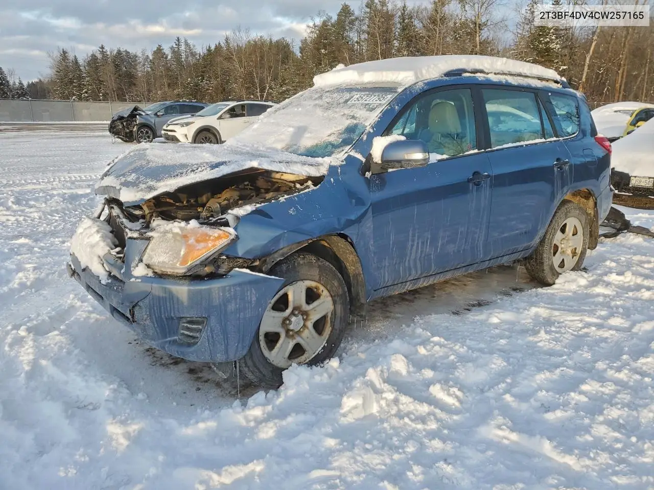 2T3BF4DV4CW257165 2012 Toyota Rav4