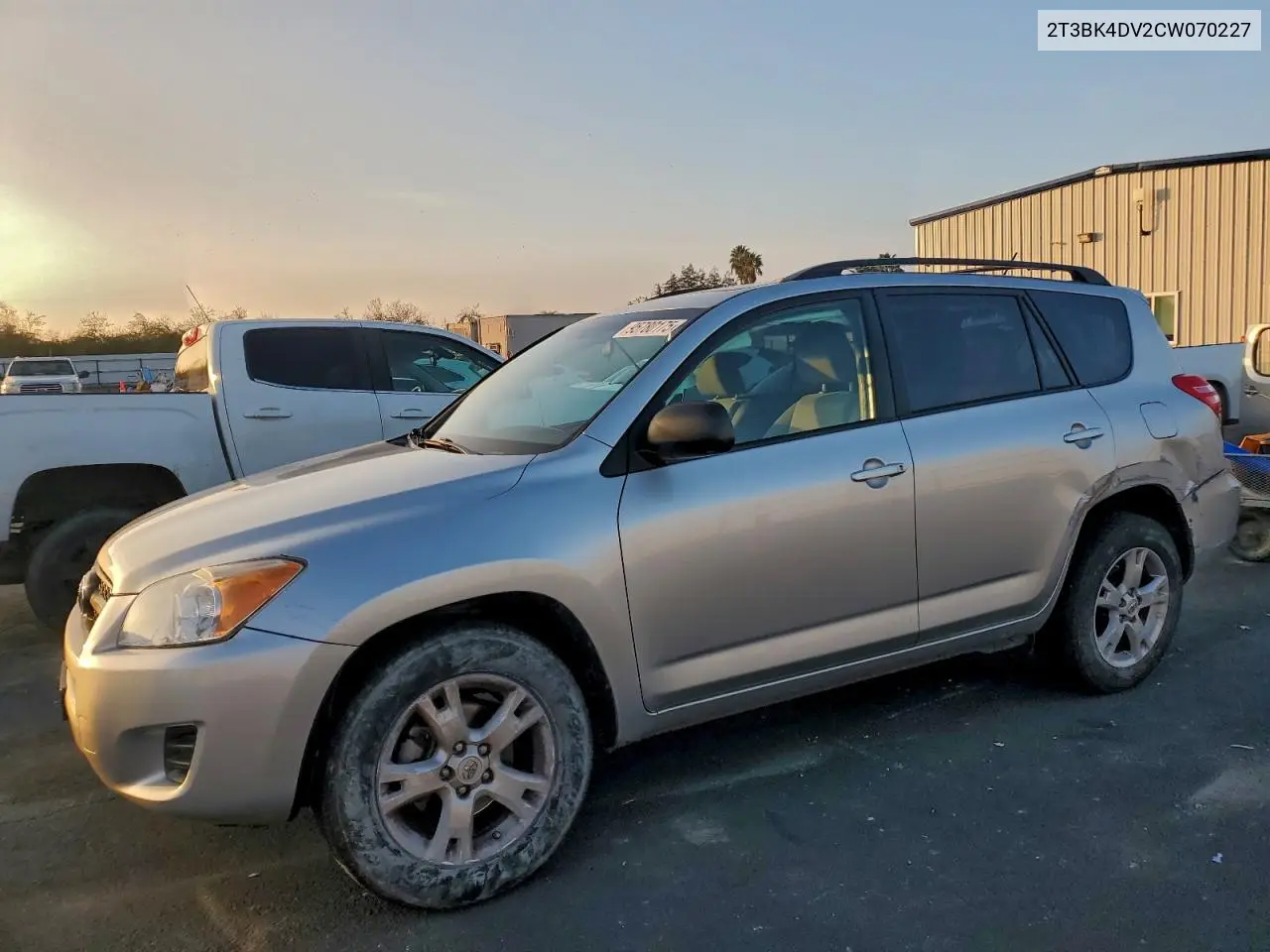 2T3BK4DV2CW070227 2012 Toyota Rav4