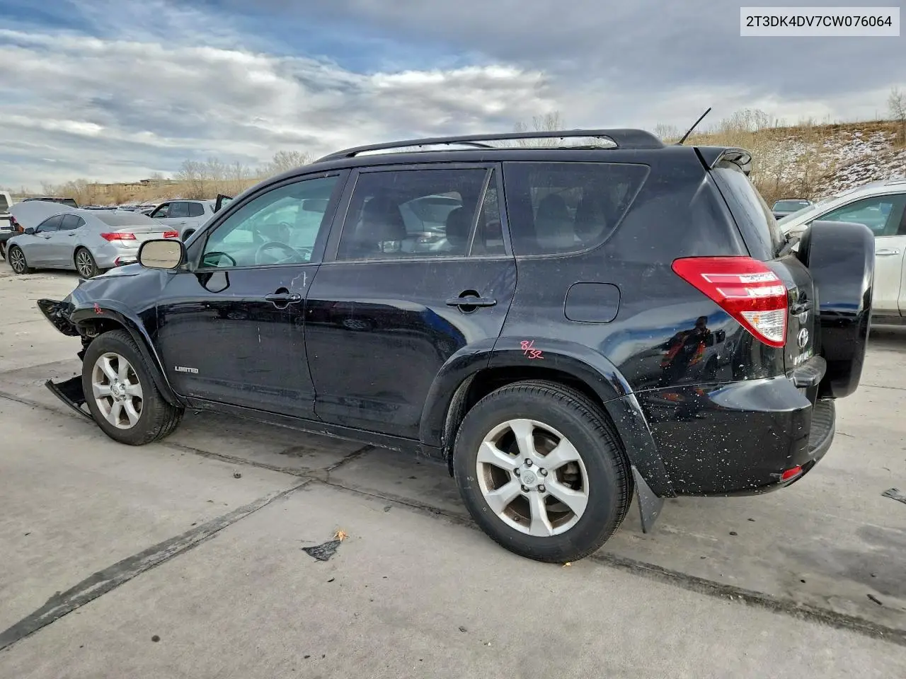2T3DK4DV7CW076064 2012 Toyota Rav4 Limited