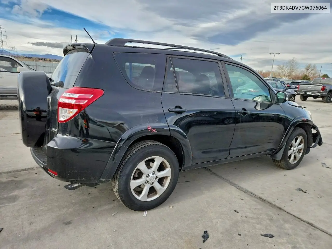 2T3DK4DV7CW076064 2012 Toyota Rav4 Limited