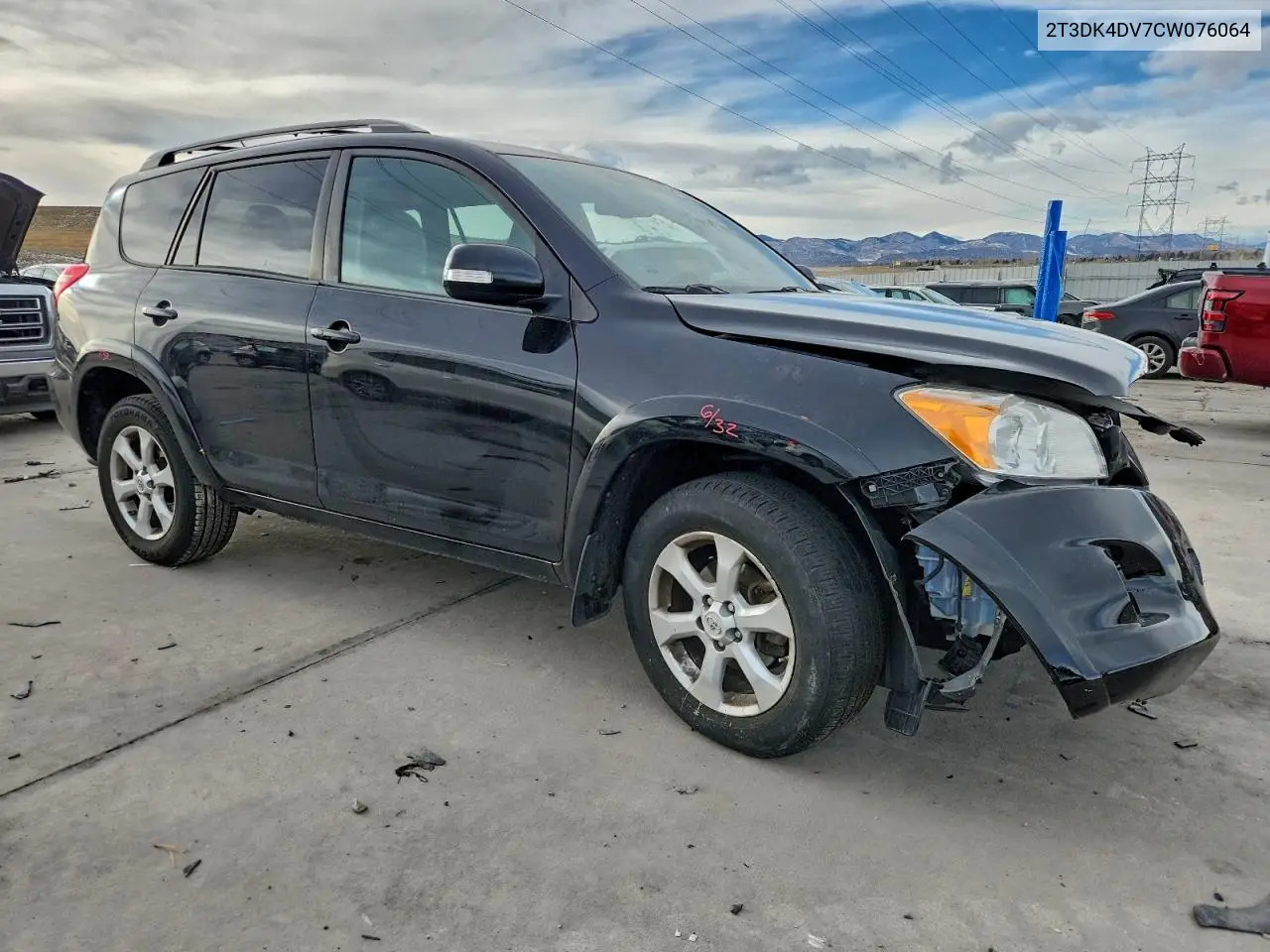 2T3DK4DV7CW076064 2012 Toyota Rav4 Limited