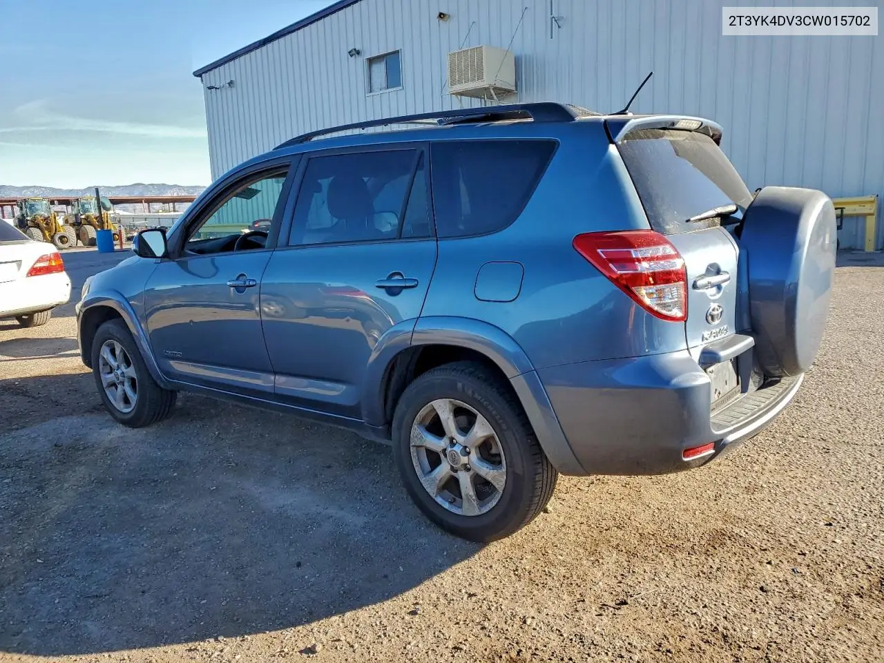 2T3YK4DV3CW015702 2012 Toyota Rav4 Limited