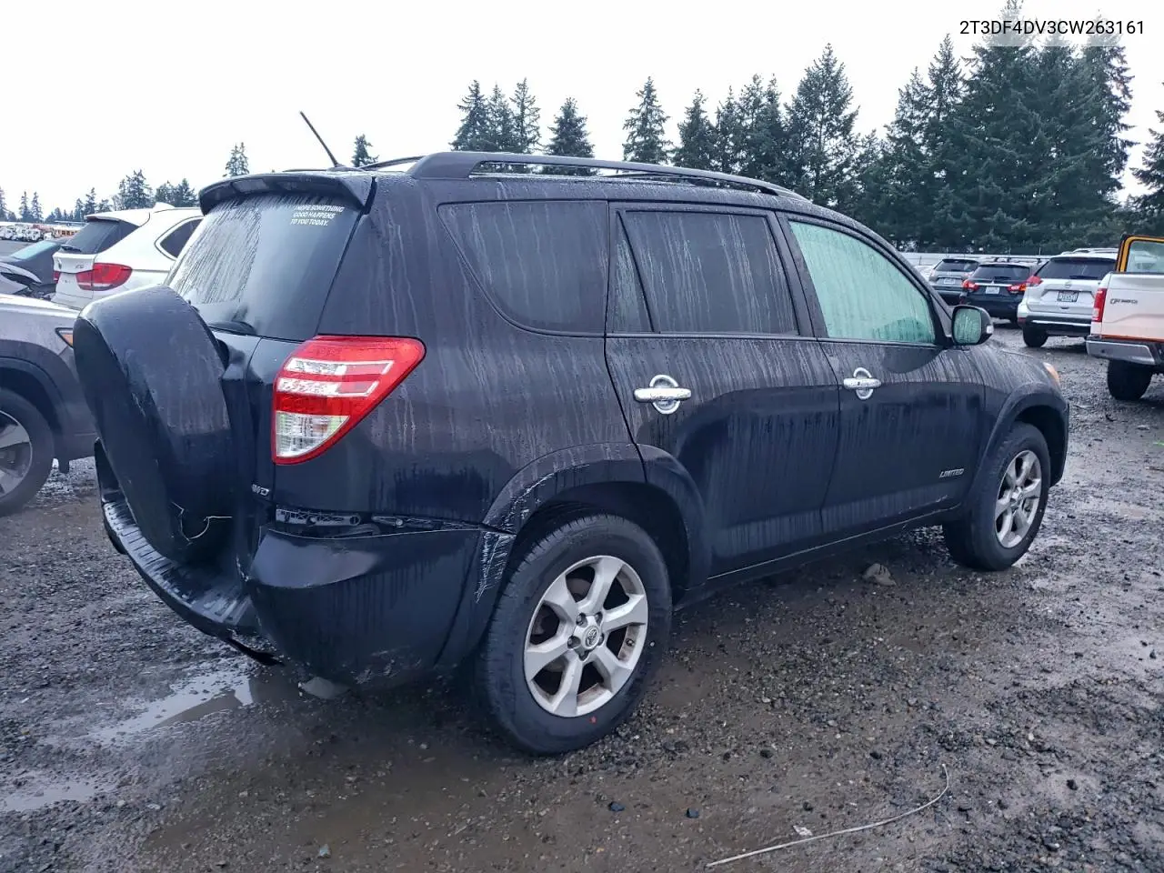 2T3DF4DV3CW263161 2012 Toyota Rav4 Limited