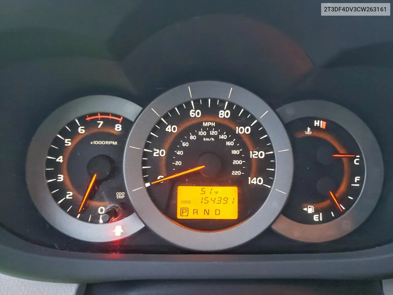 2T3DF4DV3CW263161 2012 Toyota Rav4 Limited