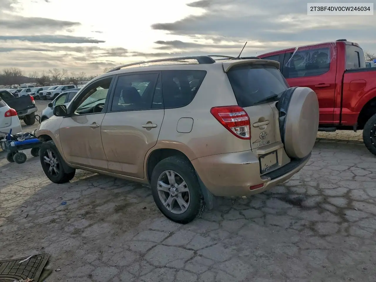 2T3BF4DV0CW246034 2012 Toyota Rav4