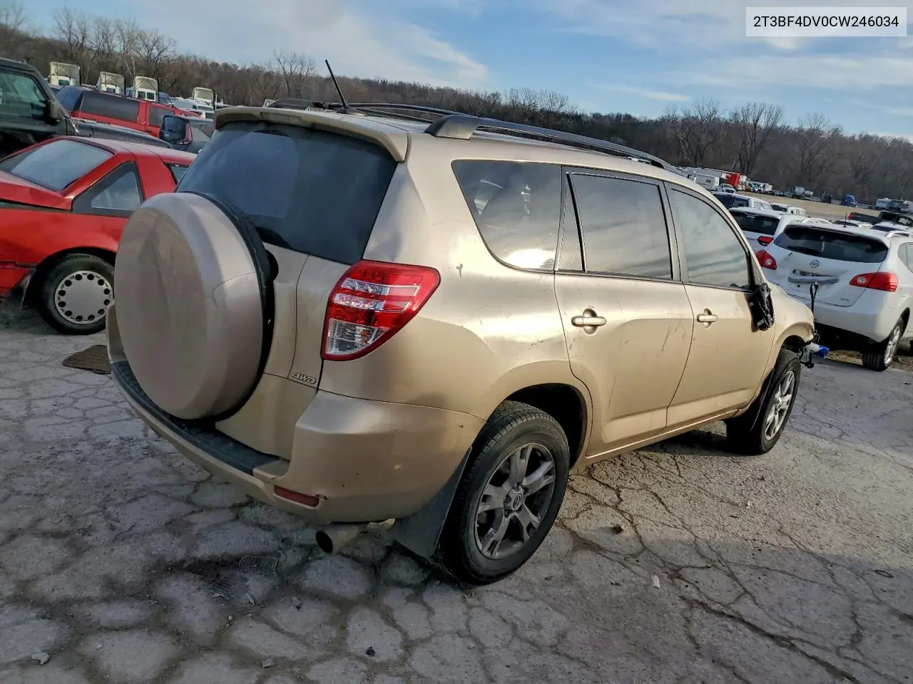 2T3BF4DV0CW246034 2012 Toyota Rav4