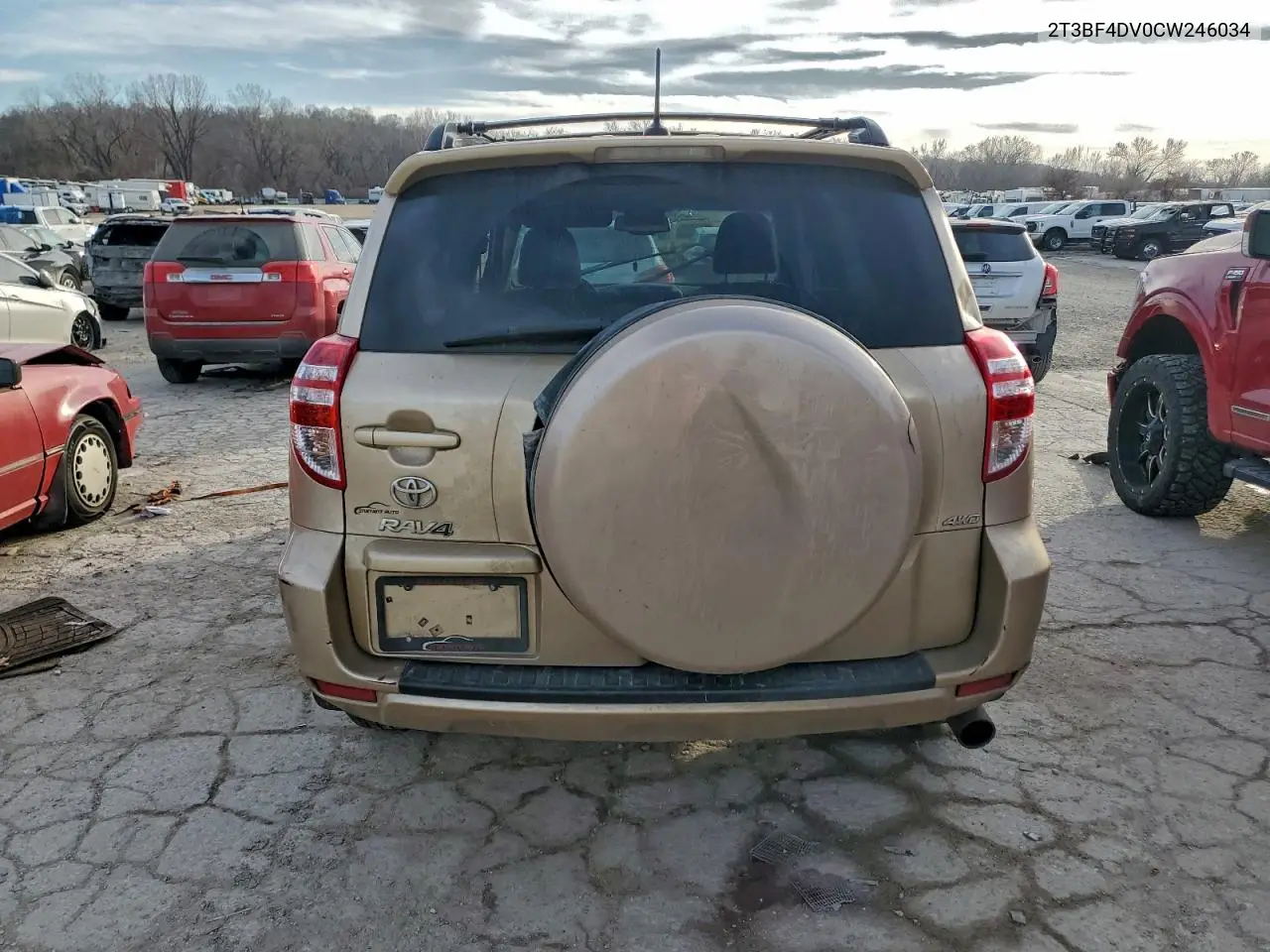 2T3BF4DV0CW246034 2012 Toyota Rav4
