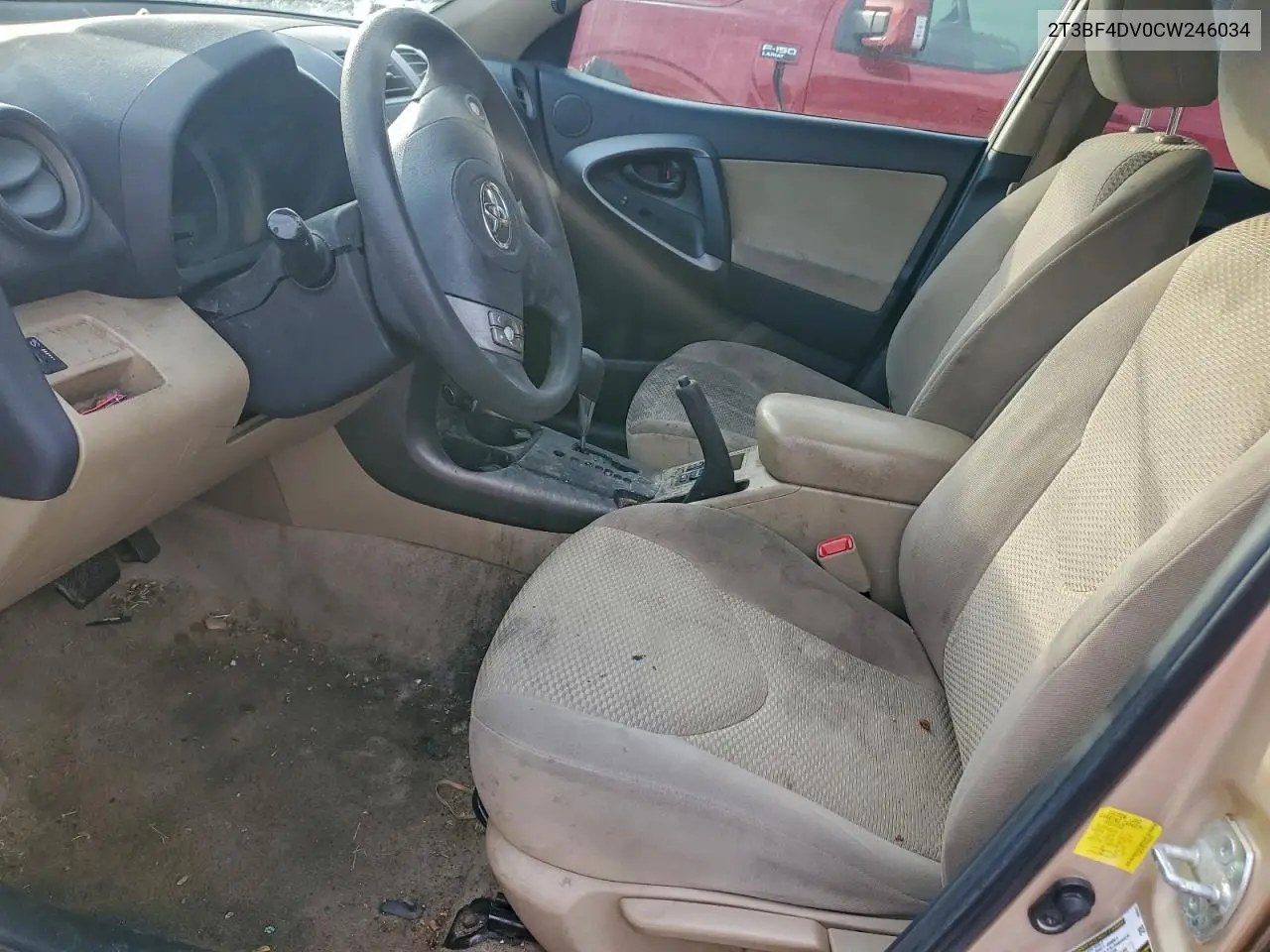 2T3BF4DV0CW246034 2012 Toyota Rav4