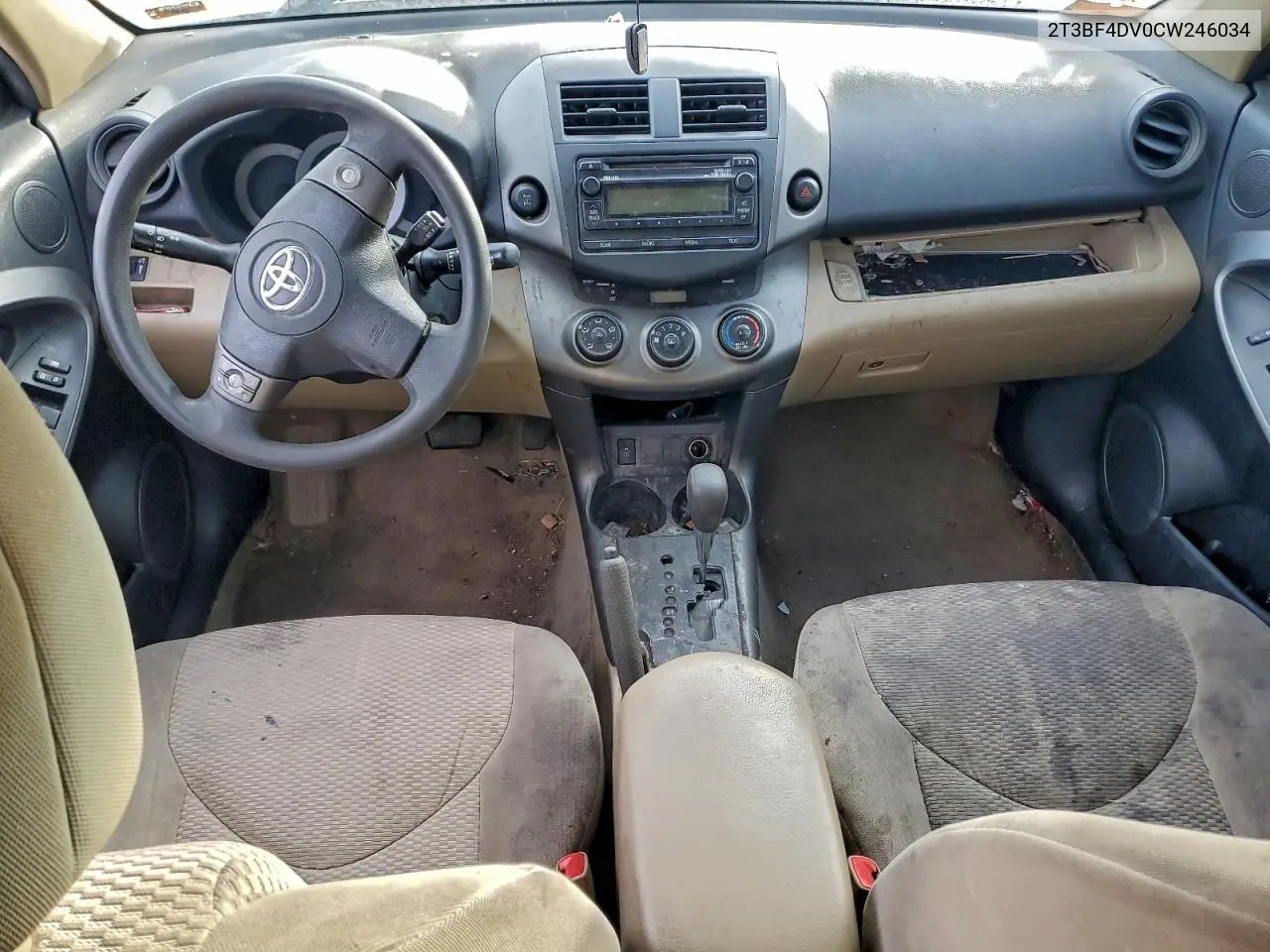 2T3BF4DV0CW246034 2012 Toyota Rav4