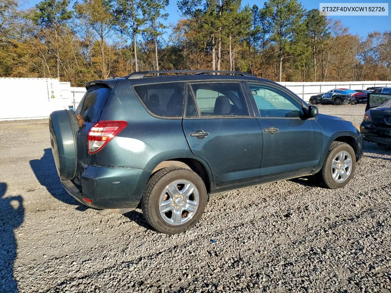 2T3ZF4DVXCW152726 2012 Toyota Rav4