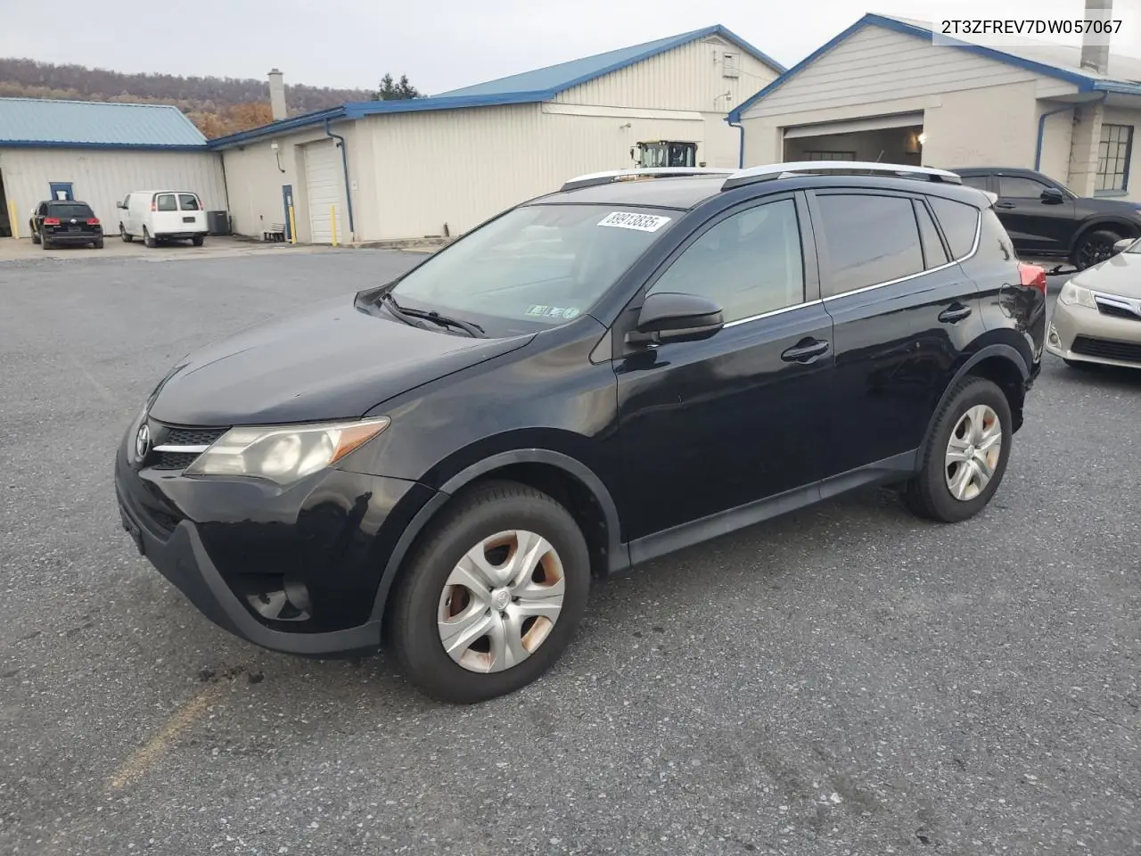 2T3ZFREV7DW057067 2013 Toyota Rav4 Le