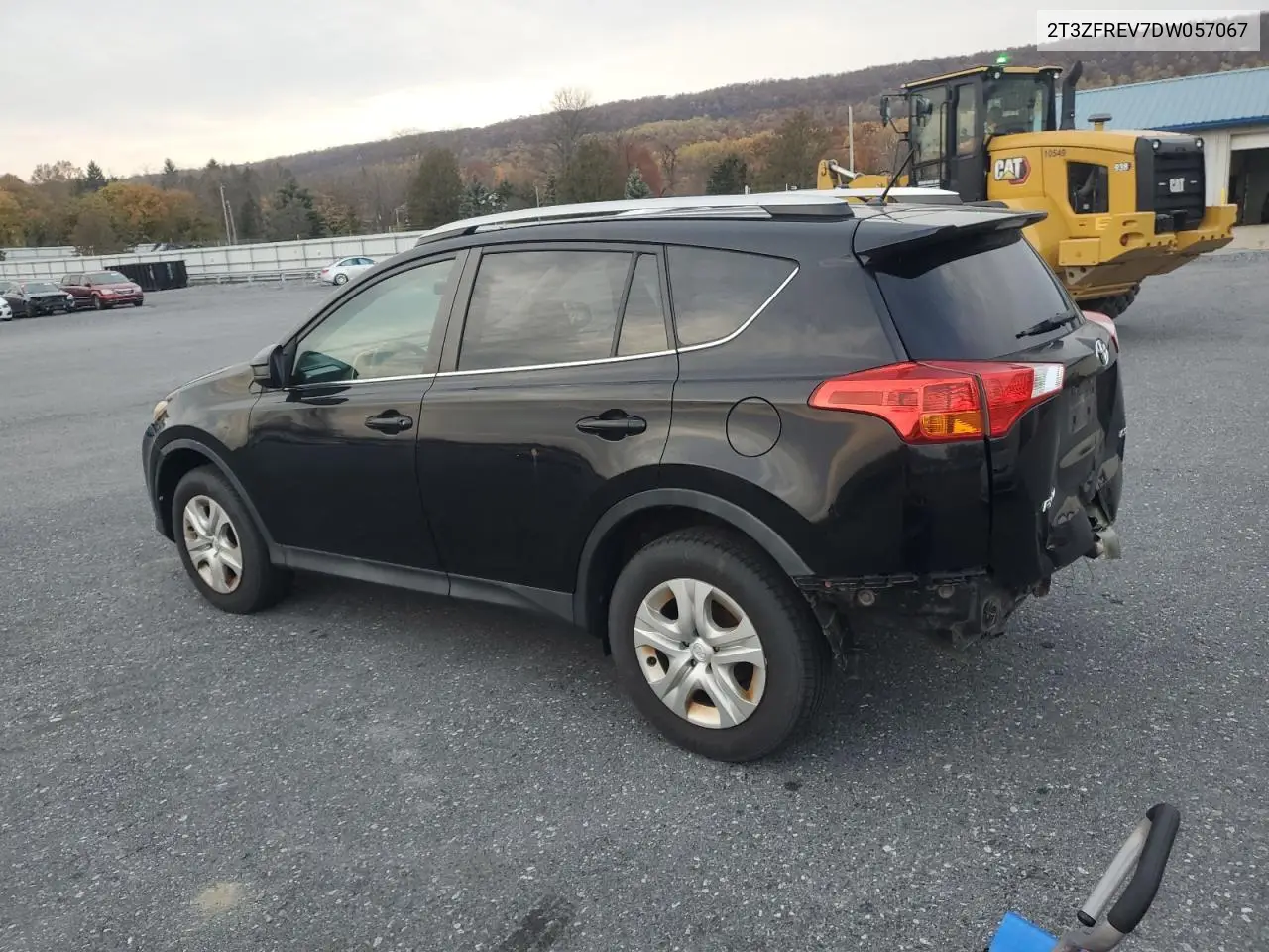 2T3ZFREV7DW057067 2013 Toyota Rav4 Le