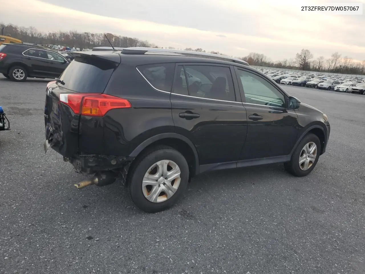 2T3ZFREV7DW057067 2013 Toyota Rav4 Le