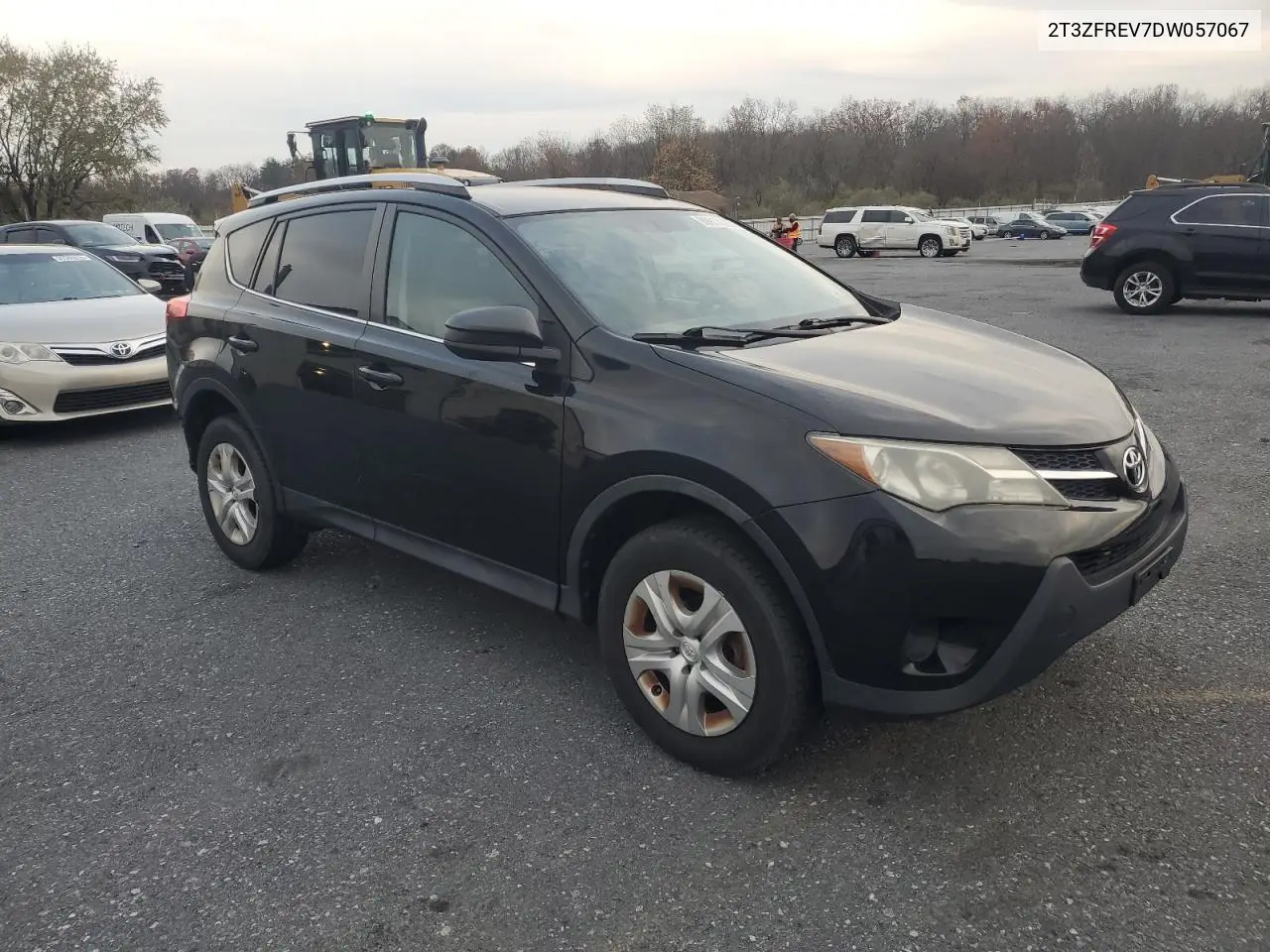 2T3ZFREV7DW057067 2013 Toyota Rav4 Le