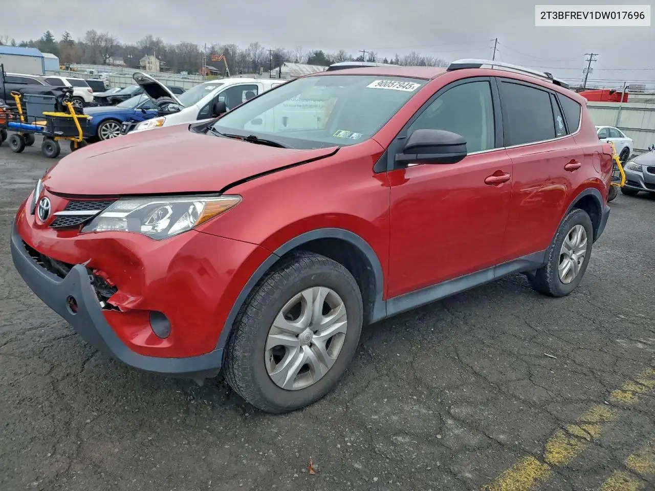 2T3BFREV1DW017696 2013 Toyota Rav4 Le