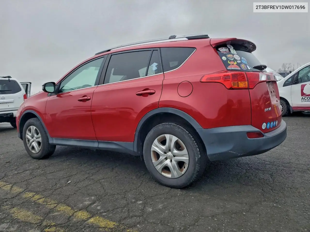 2T3BFREV1DW017696 2013 Toyota Rav4 Le