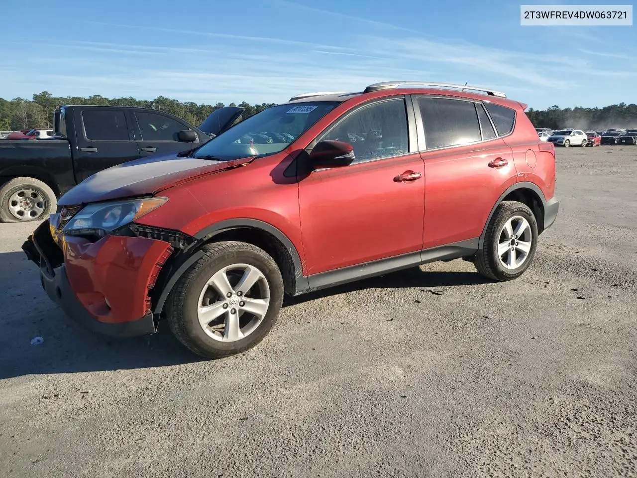 2T3WFREV4DW063721 2013 Toyota Rav4 Xle