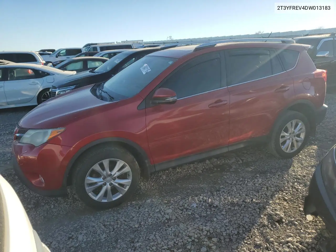 2T3YFREV4DW013183 2013 Toyota Rav4 Limited