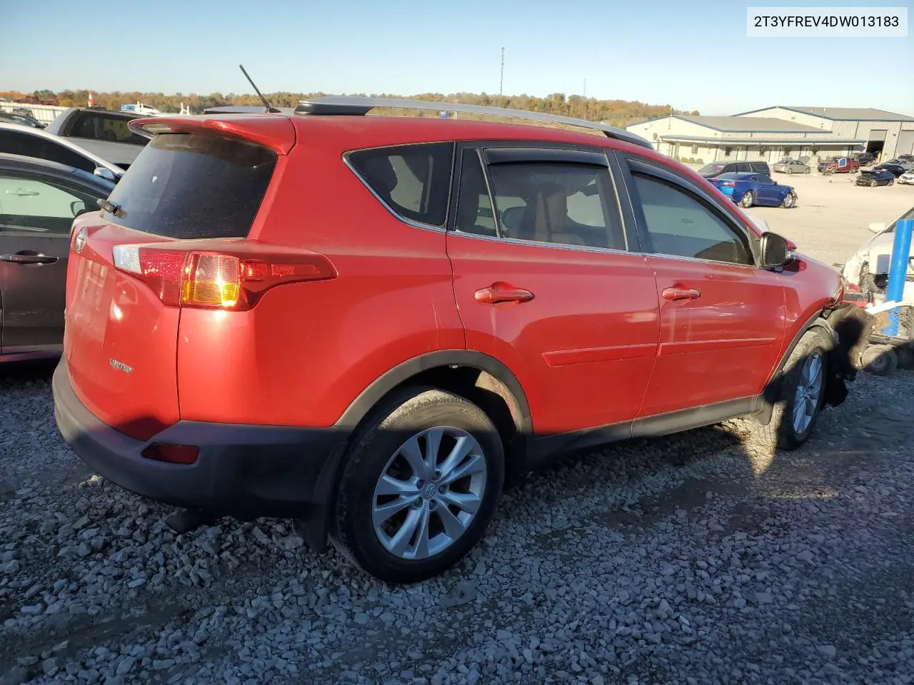 2T3YFREV4DW013183 2013 Toyota Rav4 Limited