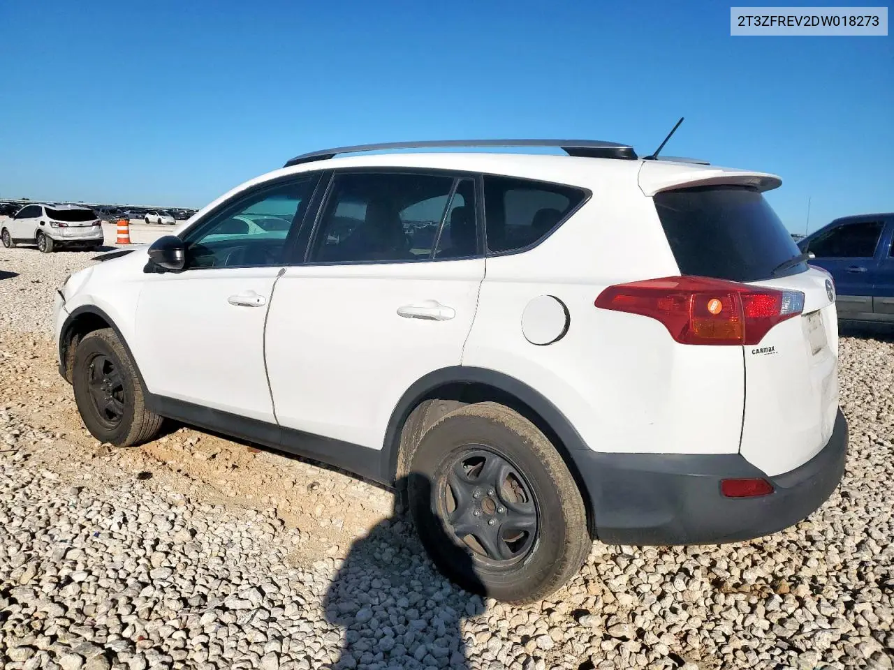 2T3ZFREV2DW018273 2013 Toyota Rav4 Le