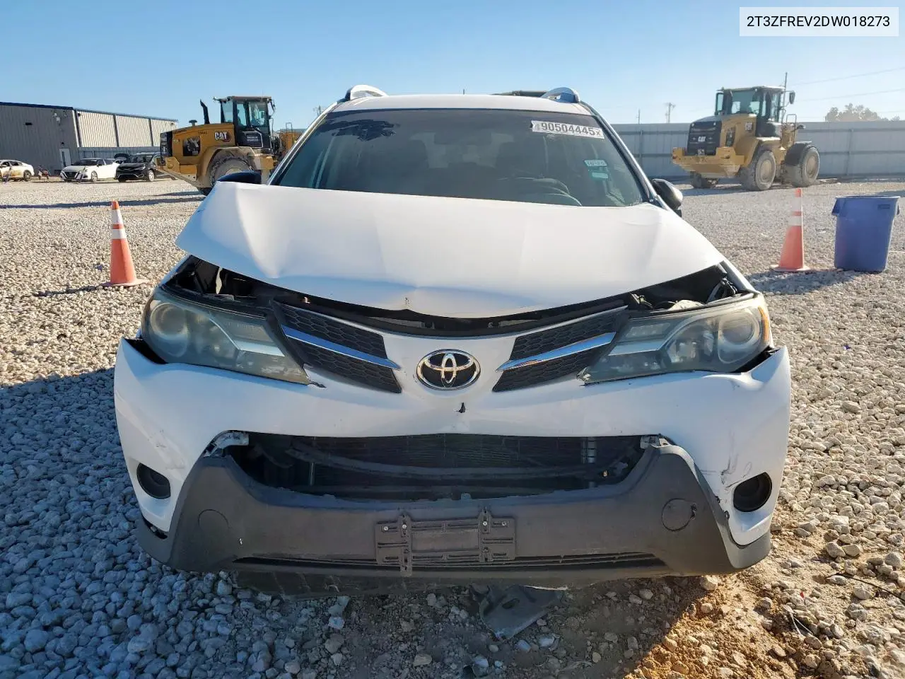 2T3ZFREV2DW018273 2013 Toyota Rav4 Le