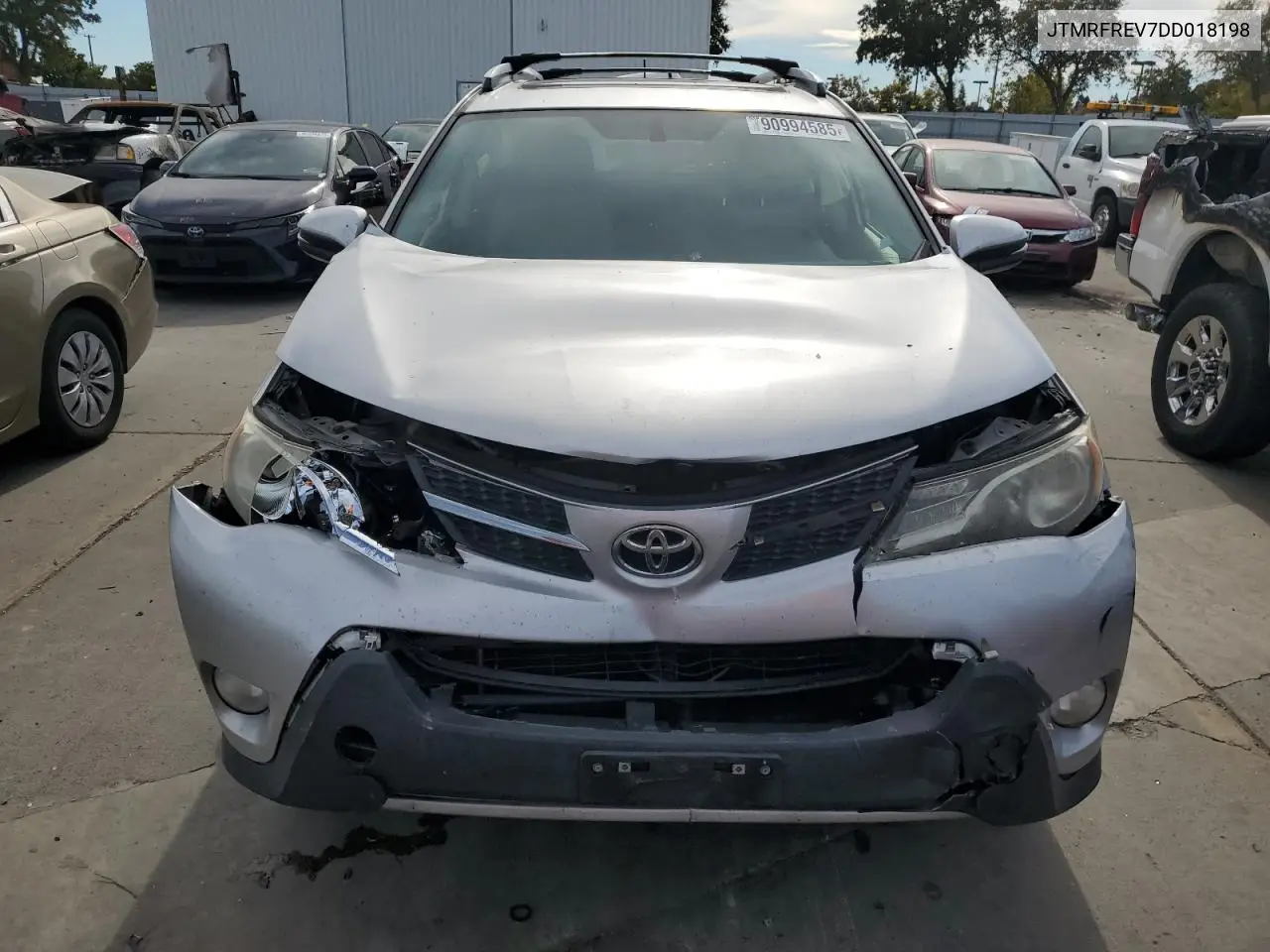 JTMRFREV7DD018198 2013 Toyota Rav4 Xle