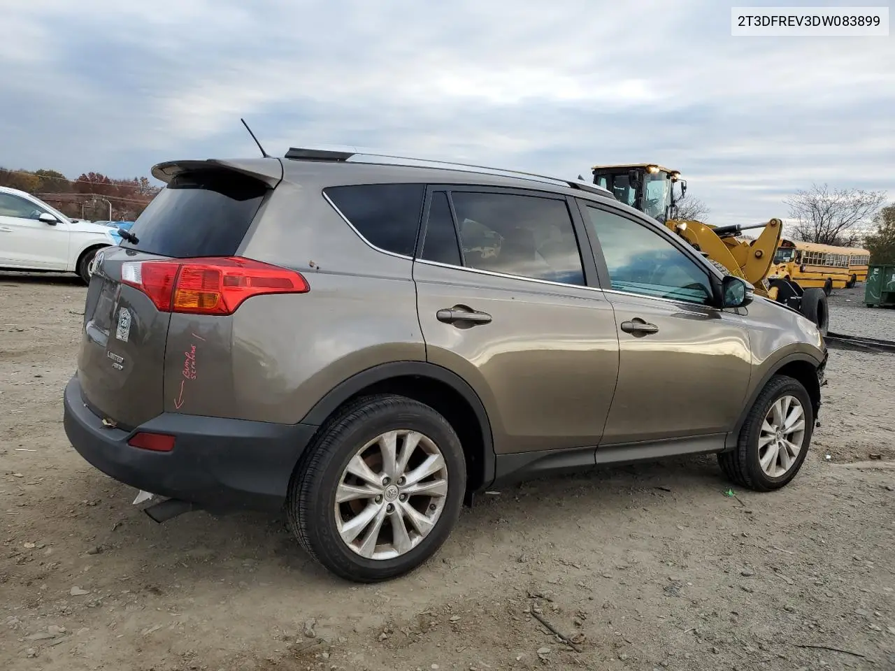 2T3DFREV3DW083899 2013 Toyota Rav4 Limited