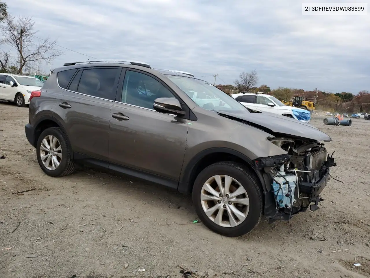 2T3DFREV3DW083899 2013 Toyota Rav4 Limited
