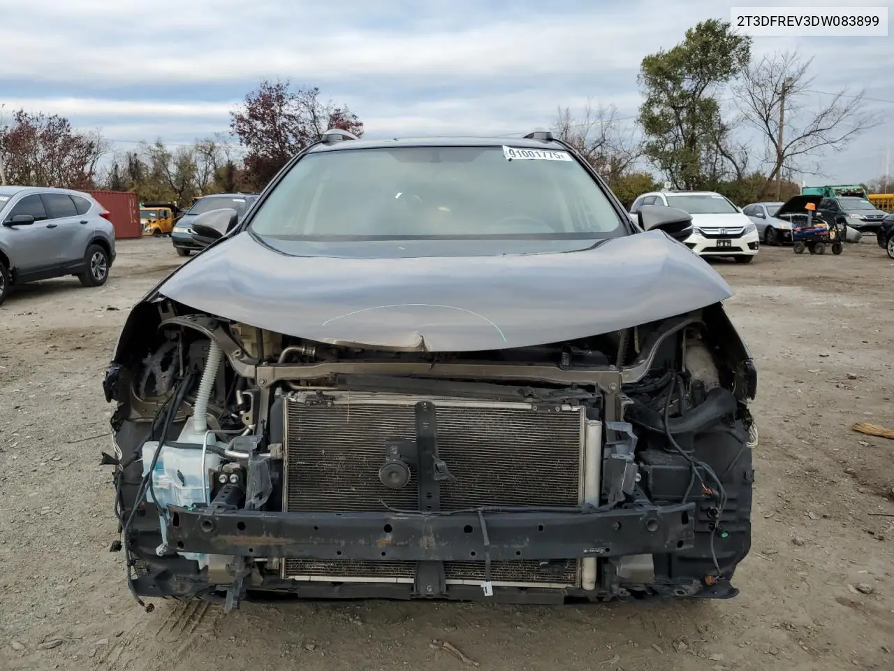 2T3DFREV3DW083899 2013 Toyota Rav4 Limited