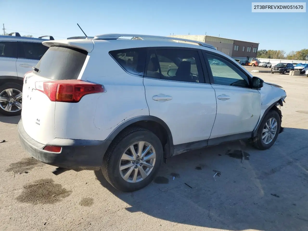 2T3BFREVXDW051670 2013 Toyota Rav4 Le